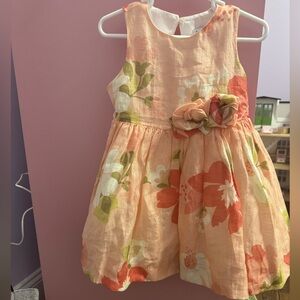 Toddler Mayoral pink floral Easter dress. Size 3. Worn once
